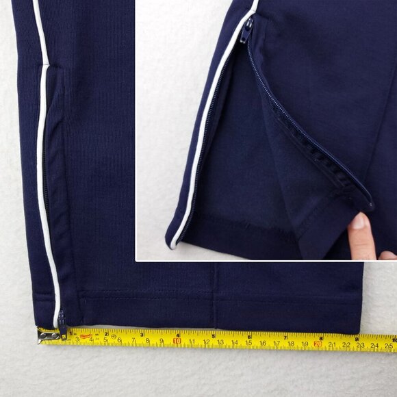 Polo Ralph Lauren Vintage Track Style Sweatpants Pockets 30" Inseam Men's XL - Picture 7 of 10